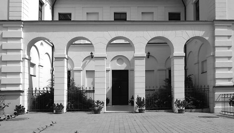 Albinas Nedzveckis' villa in Žvėrynas, Vytauto St 1. Architect Vladimiras Dubeneckis, 1912