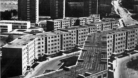 Lazdynai residential area