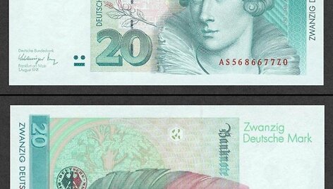 Vokietijoje markėmis vis dar galima oficialiai atsiskaityti.
