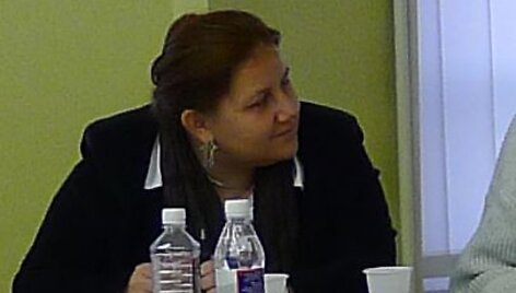 Istorikė Katarzyna Korzeniewska.