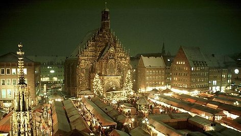 Niurnbergo kalėdinis turgus.