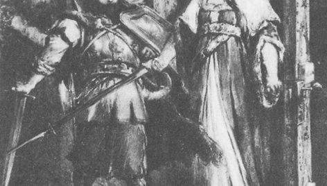Didysis kunigaikštis Traidenis su žmona Anna Mazowiecka