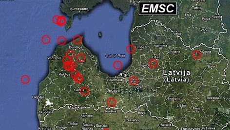 В Латвии может быть до сотни землетрясений в год