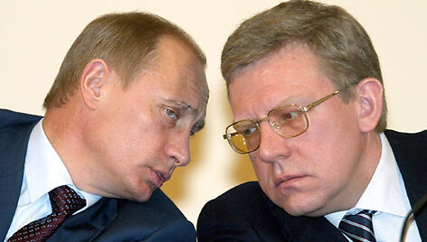 Владимир Путин (слева) и Игорь Кудрин