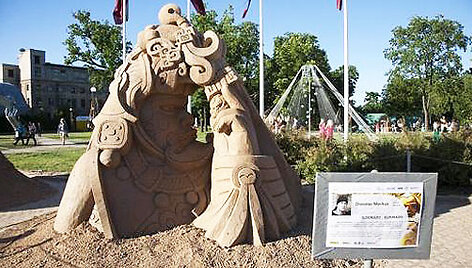 smėlio skulptūra