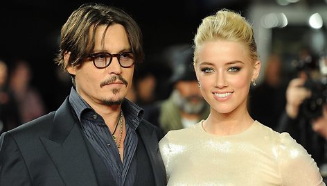 Johnny Deppas ir Amber Heard