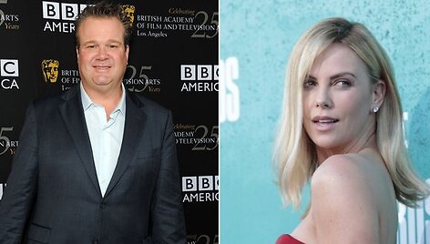 Ericas Stonestreetas ir Charlize Theron