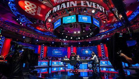 WSOP pagrindinio turnyras / organizatorių nuotr.