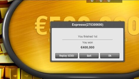 Lietuvis pokeryje laimėjo &euro;400,000