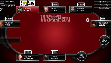 "WSOP opnline" dizainas / WSOP nuotr.