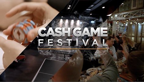 "Cash Game Festival" / organizatorių nuotr.