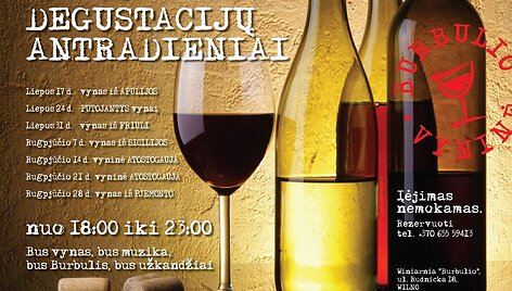 Už &scaron;į kvietimą į degustaciją vyninė gavo piniginę baudą.