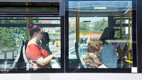 Kar&scaron;tis Vilniaus vie&scaron;ajame transporte