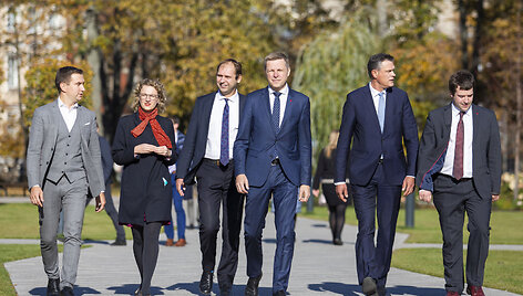Remigijus &Scaron;ima&scaron;ius pristatė savo sprendimą antrą kartą kandidatuoti į Vilniaus mero postą