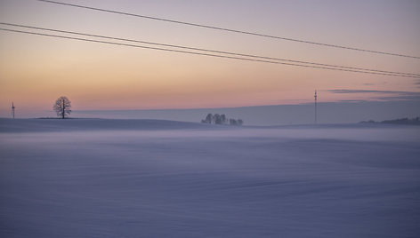 Į Lietuvą atsirito nauja šalčio banga