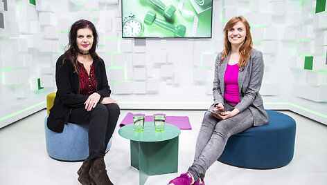 15min studijoje - Rūta Bilk&scaron;tytė ir Vlada Musvydaitė