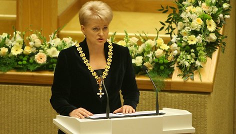 Prezidentės Dalios Grybauskaitės inauguracija