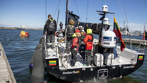 Pabaltijo buriuotojų susitikimas Taline dėl bendros „The ocean race“ komandos