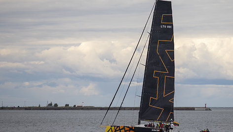 Pabaltijo buriuotojų susitikimas Taline dėl bendros „The ocean race“ komandos