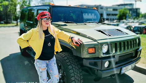 Džordanos Butkutės įspūdingas &bdquo;Hummer&ldquo;