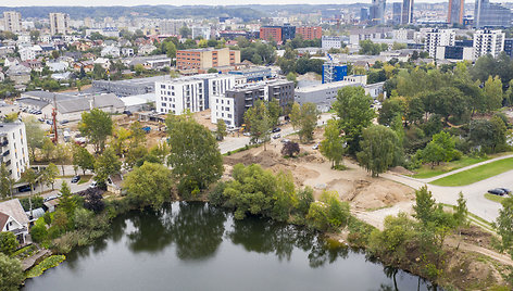 Vilniaus Šnipiškėse tvarkoma Neries Senvagė