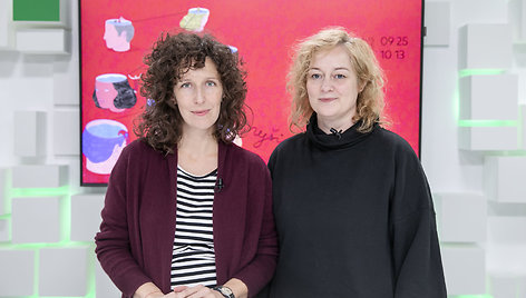 15min studijoje – festivalio „Sirenos“ meno vadovė Kristina Savickienė ir lietuviškosios programos koordinatorė Agnė Pulokaitė