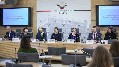 Spaudos  konferencija „Migrenos aktualijos pasaulyje ir Lietuvoje: kiek valstybei kainuoja galvos skausmas?“