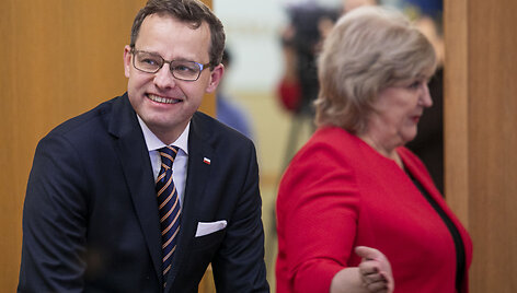 Marcin Romanowski, Rimantė &Scaron;ala&scaron;evičiūtė
