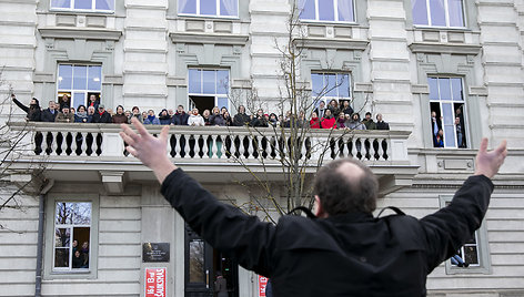 Protesto akcija „Šauksmas“