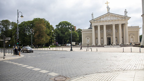 Senamiestyje ir centre prioritetas skiriamas pėstiesiems ir dviratininkams