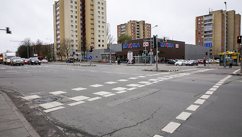 Dariaus ir Girėno ir Kapsų gatvių sankryža