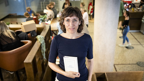 Sandra Bernotaitė pristatė romaną „Akys chimeros“