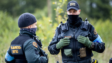 Migrantų gyvenimo sąlygos Pu&scaron;kų pasienio užkardoje