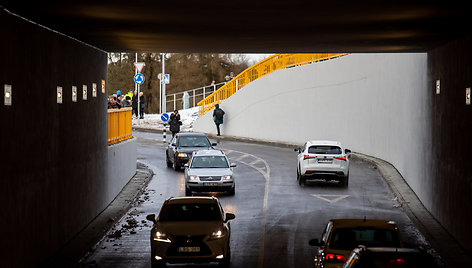 Atidarytas eismas per Lentvario tunelį