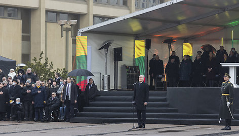 Sausio 13-osios – Laisvės gynėjų dienos minėjimas ir Laisvės premijos įteikimo ceremonija Nepriklausomybės aikštėje