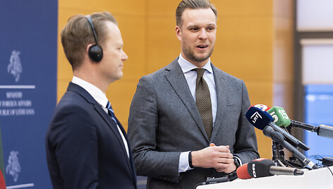 Gabrielius Landsbergis, Jeppe Kofod 