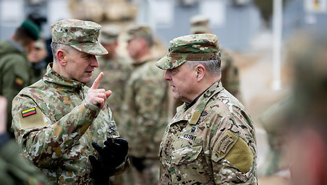 Mark A. Milley, Valdemaras Rup&scaron;ys