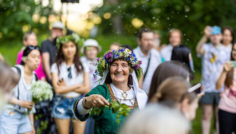 Rasos &scaron;ventė Verkių parke