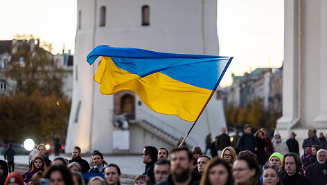Ukrainos palaikymo akcija