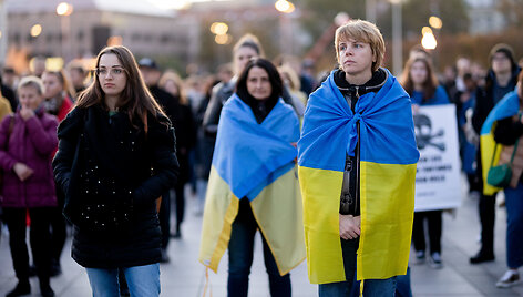 Ukrainos palaikymo akcija