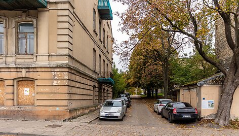 Rekonstrukcijai ruo&scaron;iama teritorija Vilniaus Sodų gatvėje