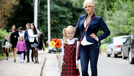  Ingrida Martinkėnaitė su dukra Marija