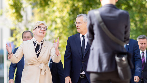 Ingrida &Scaron;imonytė, Jensas Stoltenbergas