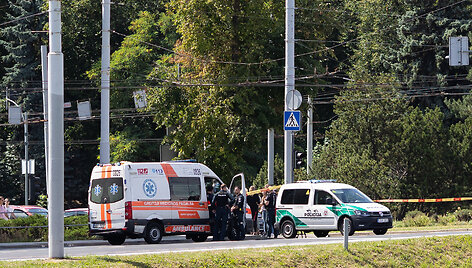 Vilniaus centre penktadienį įvyko dujų nuotėkis Žygimantų gatvėje esančioje statybvietėje