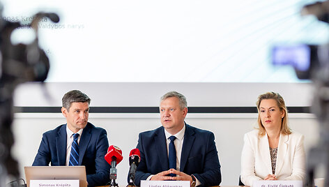 Simonas Krėp&scaron;ta, Liudas Ali&scaron;auskas, Eivilė Čipkutė