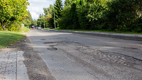 Kelio remontas Juodajame kelyje