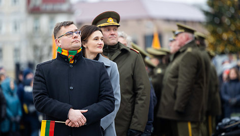 Laurynas Kasčiūnas, Viktorija Čmilytė-Nielsen