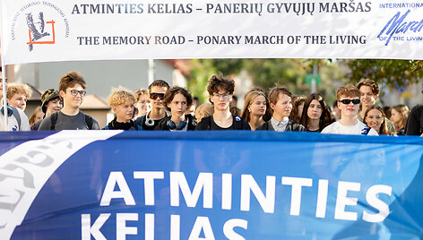 &bdquo;Atminties kelio&ldquo; eisena į Panerius