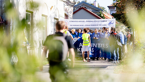 &bdquo;Atminties kelio&ldquo; eisena į Panerius