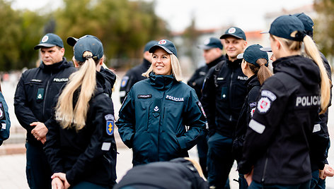 Policijos bendruomenės eitynės Vilniuje